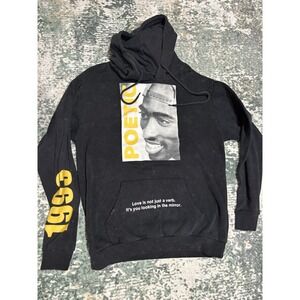 Poetic Justice Tupac Graphic 1993 Sweatshirt Hoodie Kendrick Lamar Quote Medium